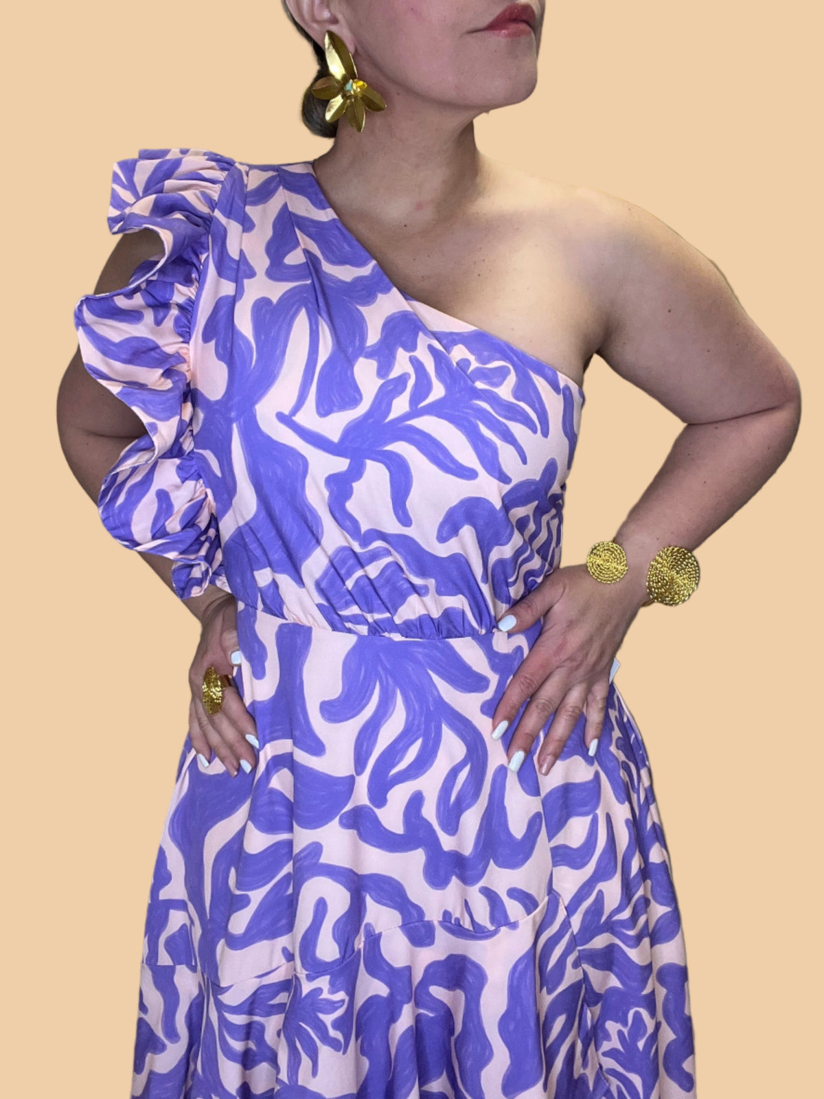 Penelope Purple Dress